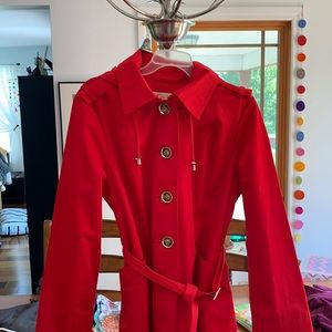 Michael Kors mid length trench.